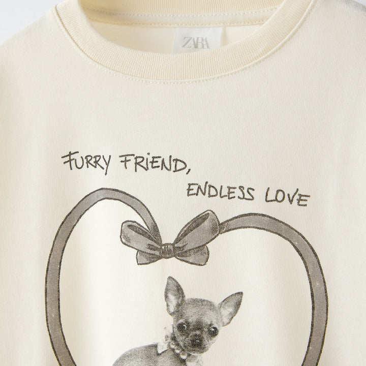 Moudda ZARA - T-shirt imprimé chihuahua - Tunisie 3