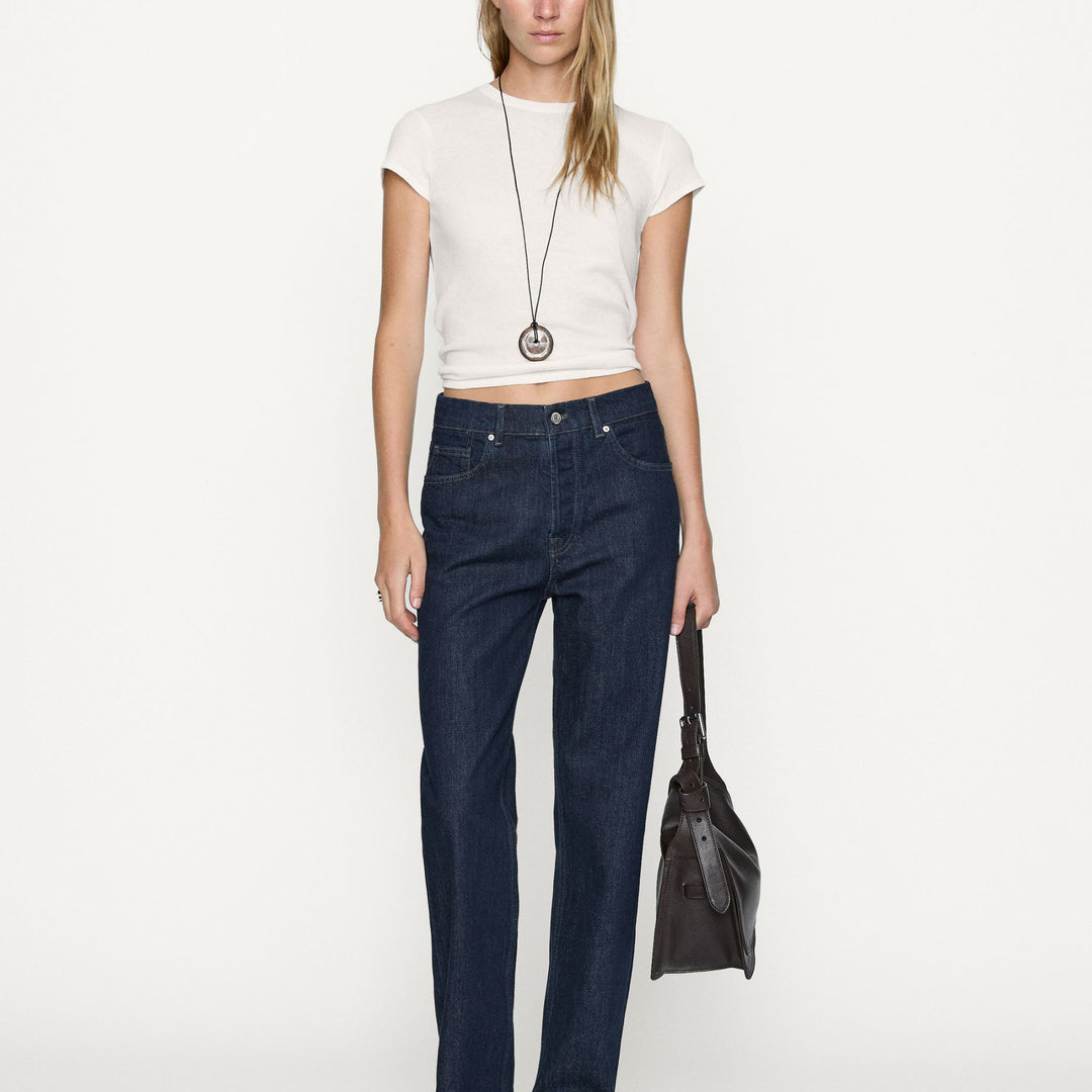 Moudda Massimo Dutti - Jean taille mi-haute droit confort longueur cheville - Tunisie 8