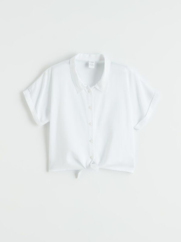 Moudda LC Waikiki - Chemise manches courtes en tissu pour Fille - Tunisie 1