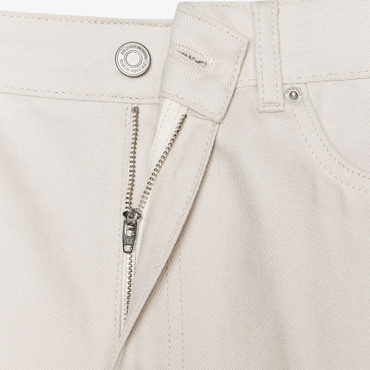 Moudda ZARA - Pantalon Fuselé - Écru - Tunisie 3