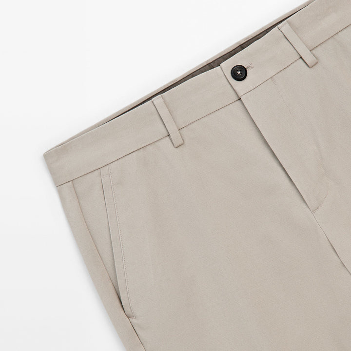 Moudda Massimo Dutti - Pantalon sergé fuselé ceinture - Tunisie 6