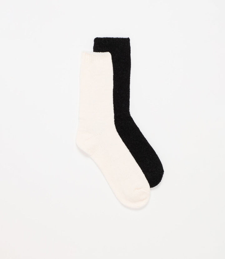 Moudda Lefties - Pack 2 Chaussettes Longues - Chenille Douce - Tunisie 1