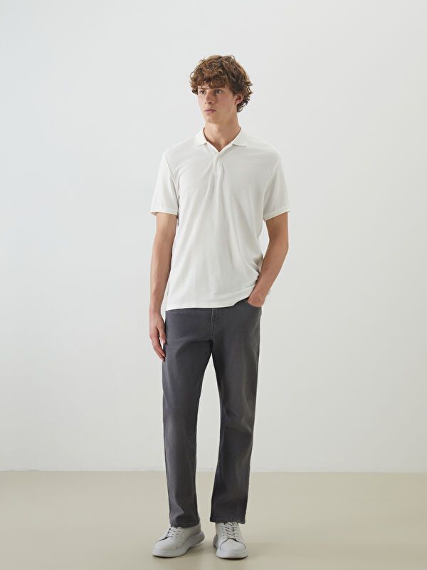 Moudda LC Waikiki - Pantalon tissé denim basique Homme Rodéo grey - Tunisie 1