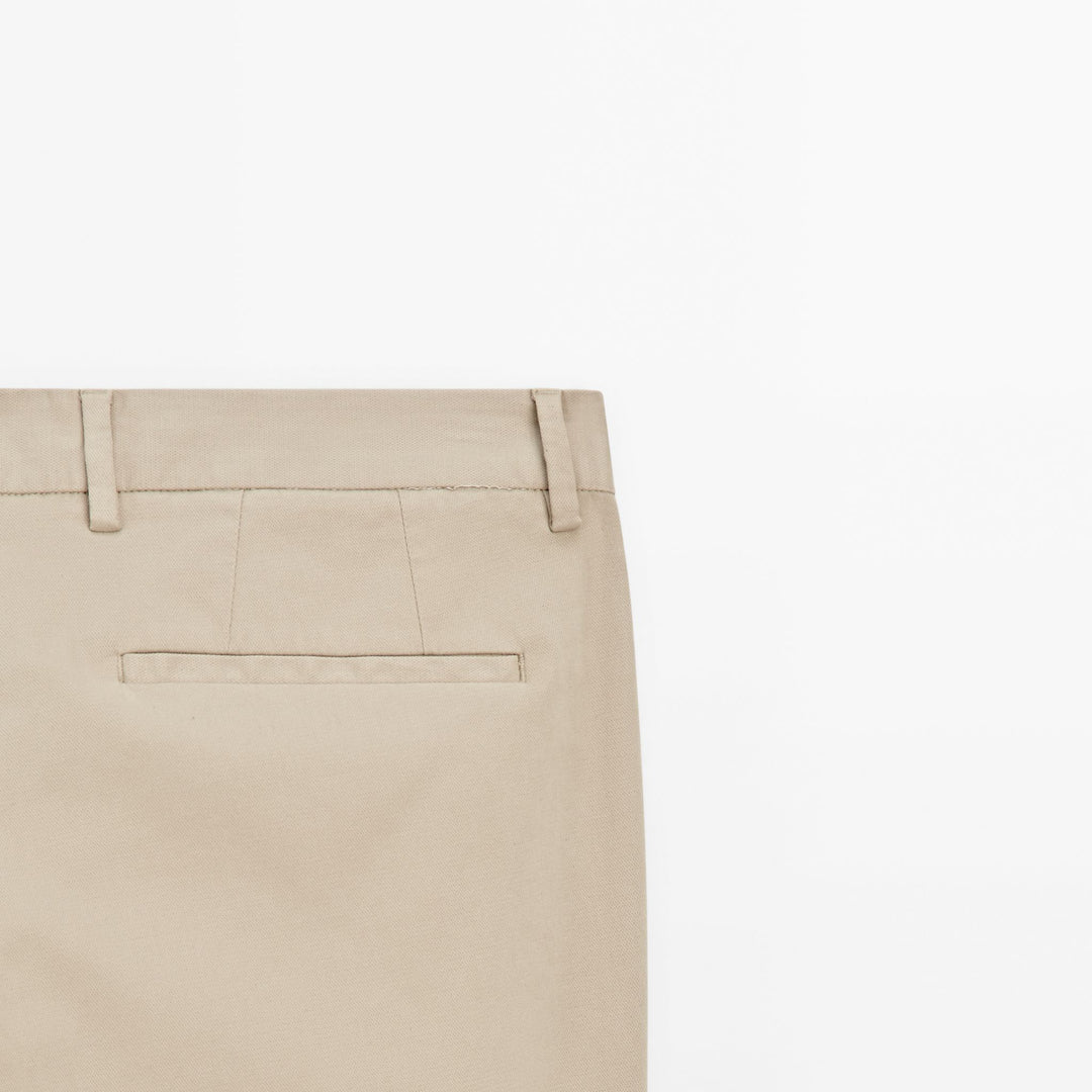 Moudda Massimo Dutti - Pantalon sergé cassé coupe slim - Tunisie 7