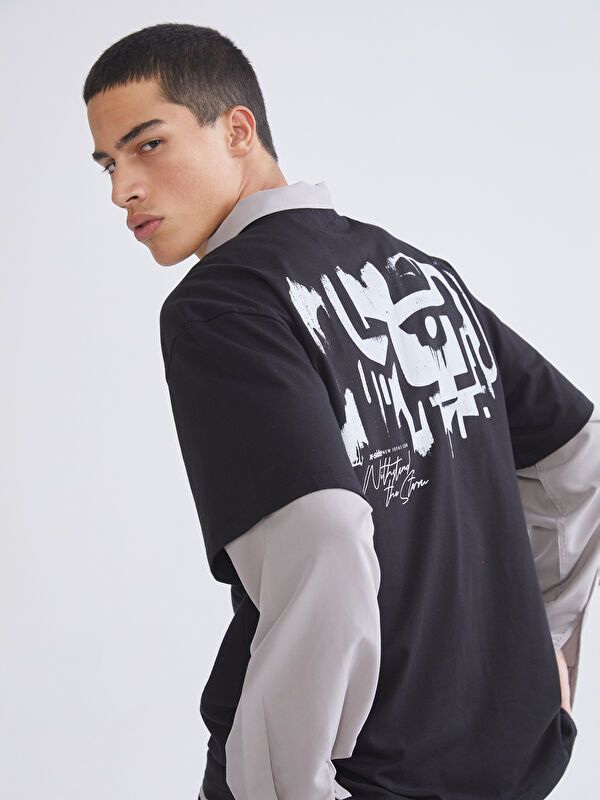 Moudda LC Waikiki - T-shirt imprimé manches courtes en jersey - Tunisie 1