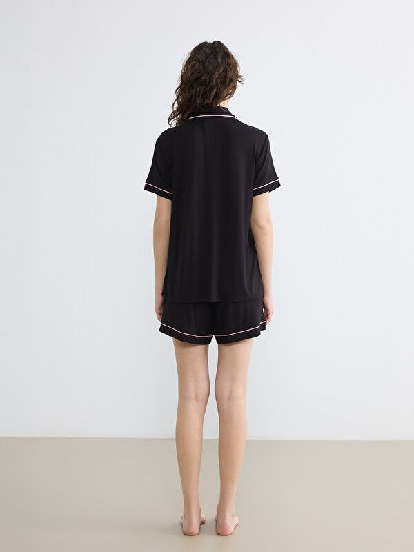 Moudda LC Waikiki - Ensemble court en jersey pour Femme couleur Noir - Tunisie 4