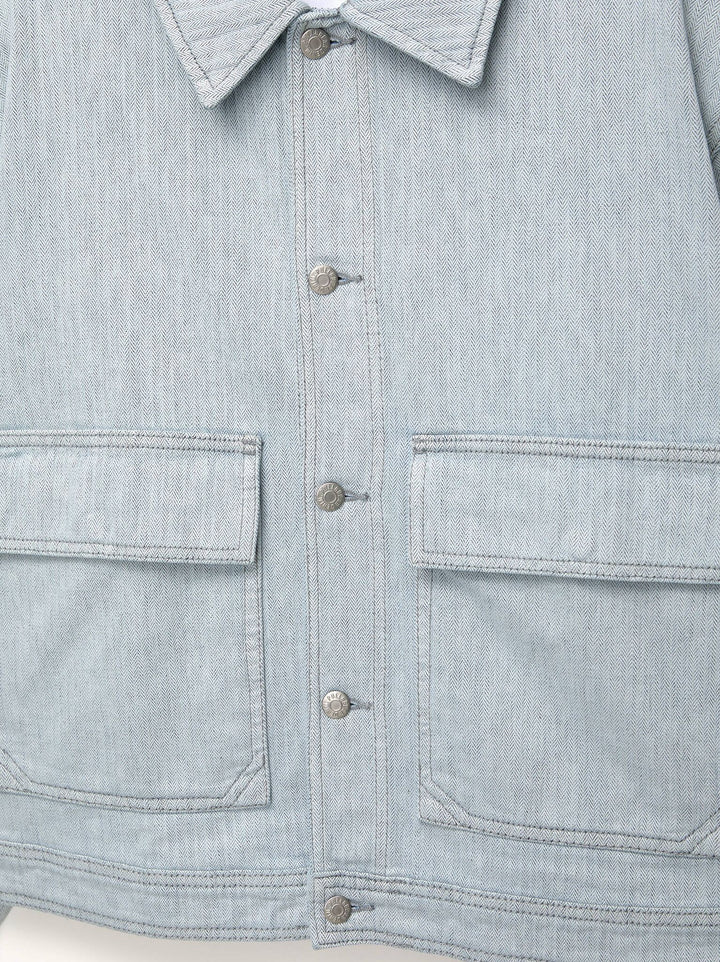 Moudda PULL & BEAR - Veste Denim - Chevron - Tunisie 4