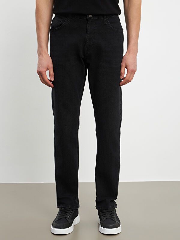 Moudda LC Waikiki - Jean basique en denim couleur Rodeo noir pour hommes - Tunisie 2