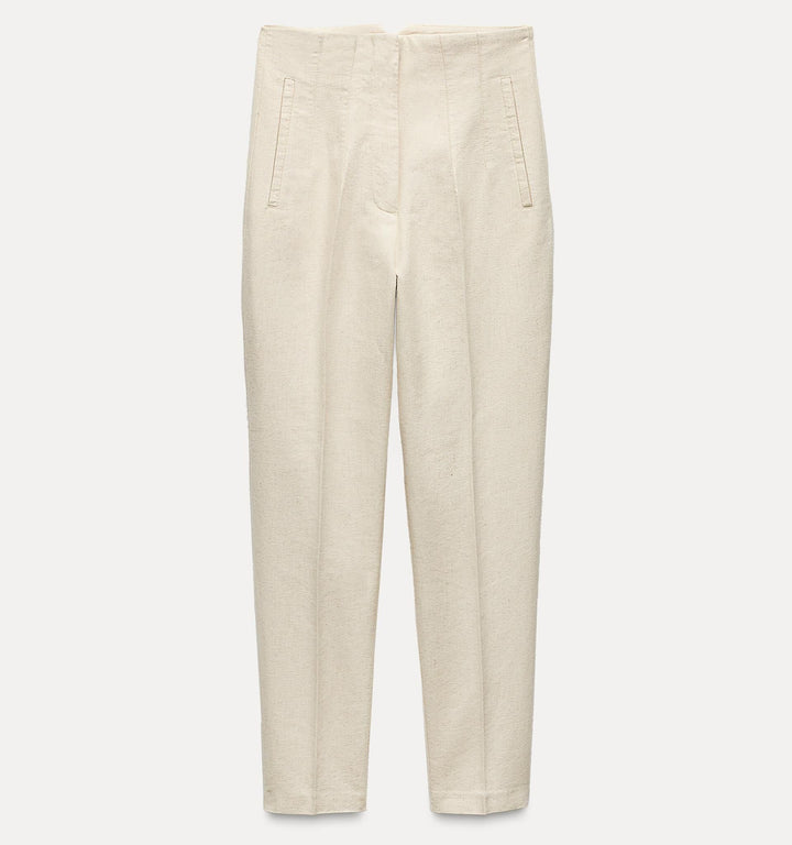 Moudda ZARA - Pantalon rustique taille haute - Tunisie 1