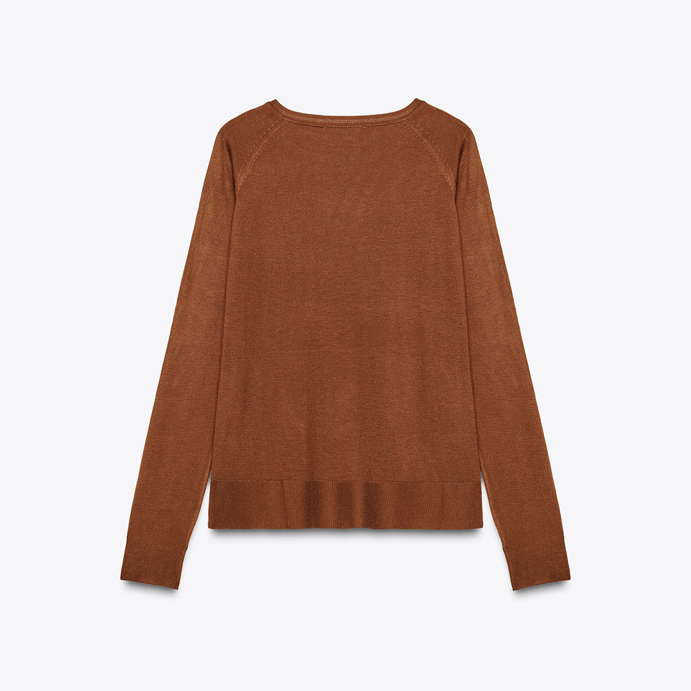 Moudda ZARA - Pull 50/50 - Col Caja & Manches Raglan - Tunisie 2