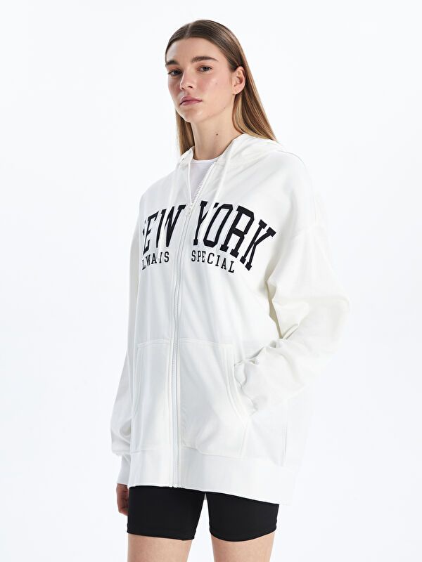 Moudda LC Waikiki - Cardigan en jersey Femme Ecru - Tunisie 1