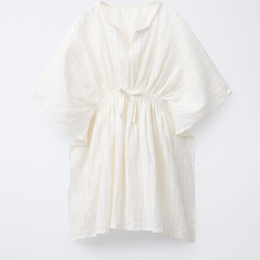 Moudda ZARA - Kaftan - Écru & Lurex - Tunisie 1