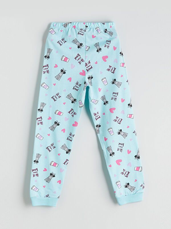 Moudda LC Waikiki - Sous-vêtement jersey pyjama manches longues milieu pour Filles - Tunisie 7