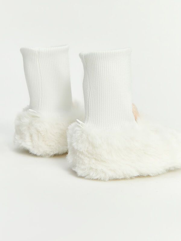 Moudda LC Waikiki - Chaussures pré-marche Fille Ecru - Tunisie 4