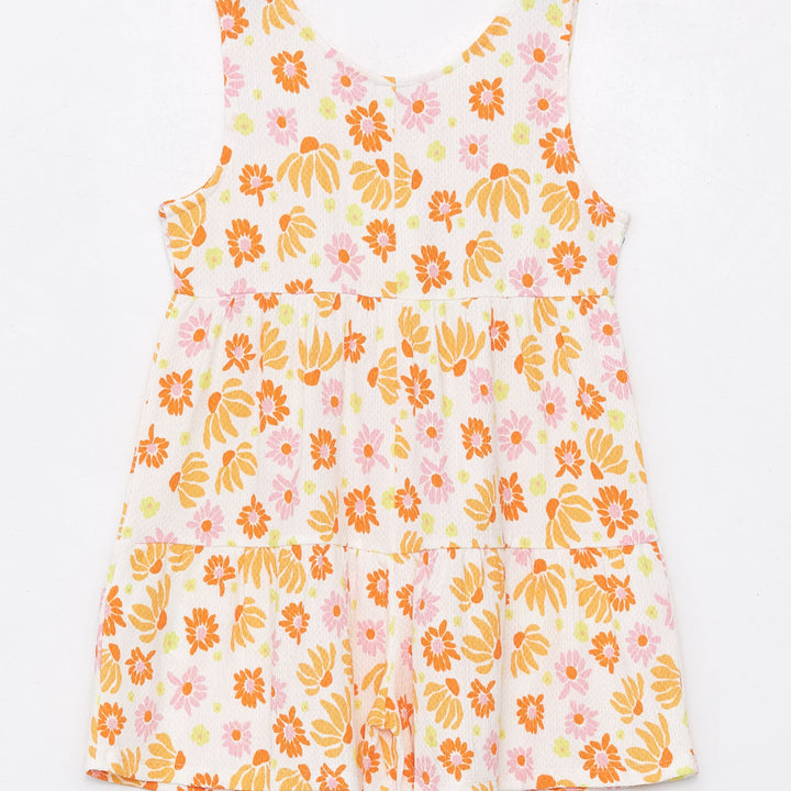 Moudda LC Waikiki - Salopette jersey Fille Imprimé écru - Tunisie 2