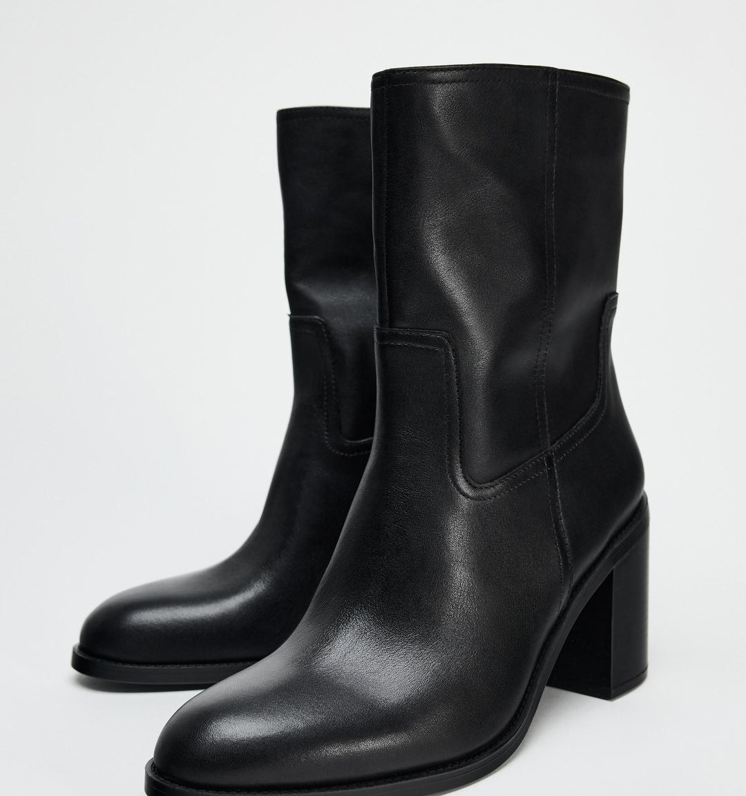 Moudda ZARA - Bottine talon large cuir - Tunisie 1