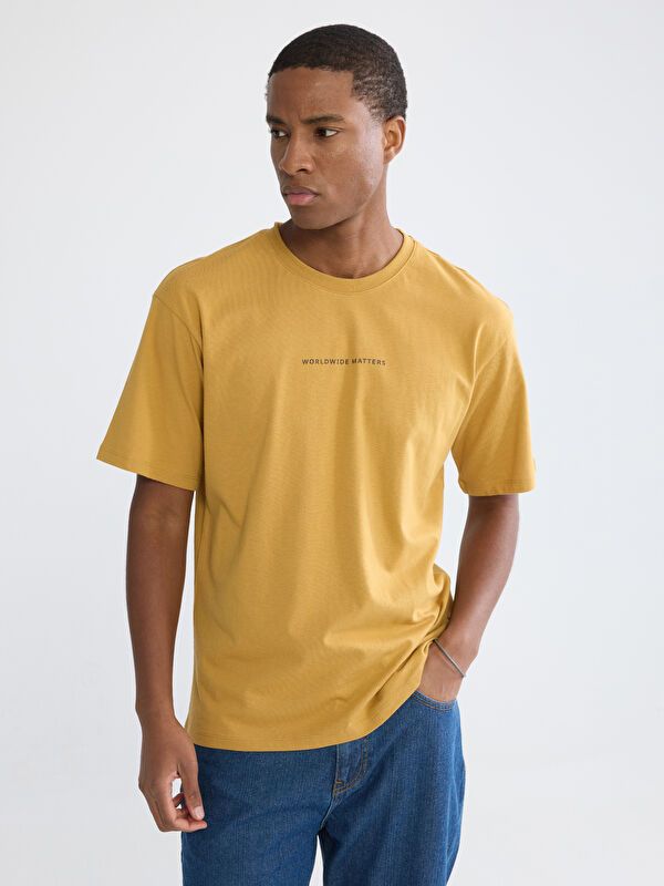 Moudda LC Waikiki - T-shirt imprimé manches courtes en jersey pour Homme - Tunisie 3