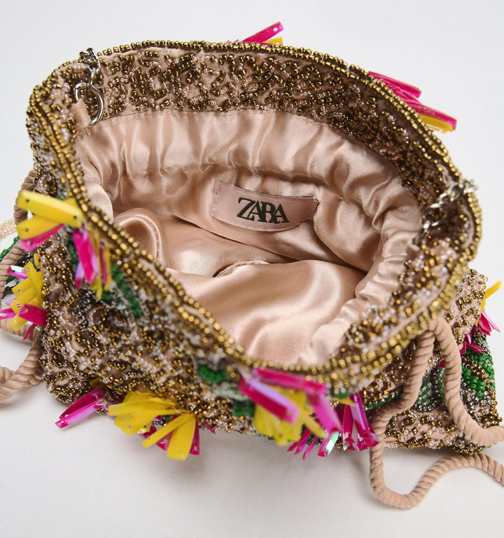 Moudda ZARA - Sac perles fleurs - Tunisie 3