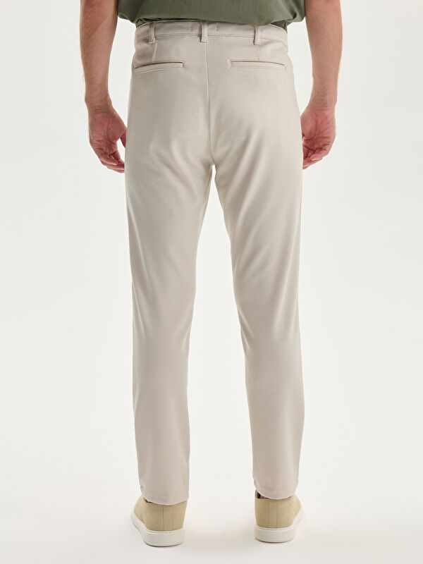 Moudda LC Waikiki - Pantalon chino tissé moyen Homme Mélange beige - Tunisie 4