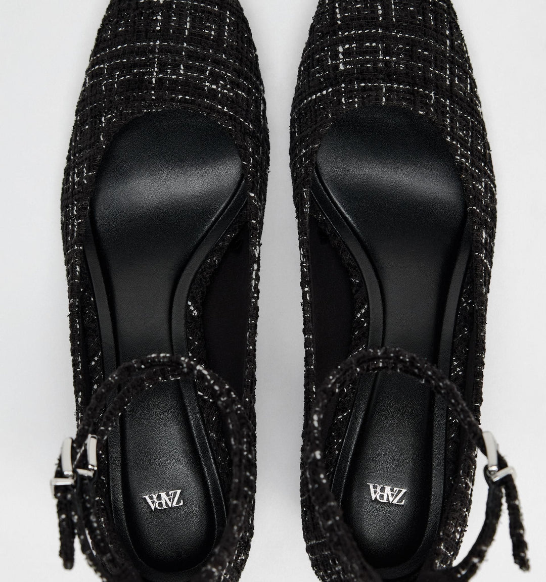 Moudda ZARA - Chaussures talon moyen tweed - Tunisie 4