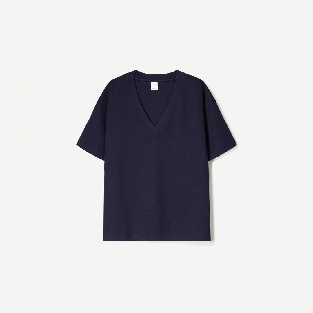 Moudda BERSHKA - T-Shirt - Col Piqué & Heavy Coton - Tunisie 1