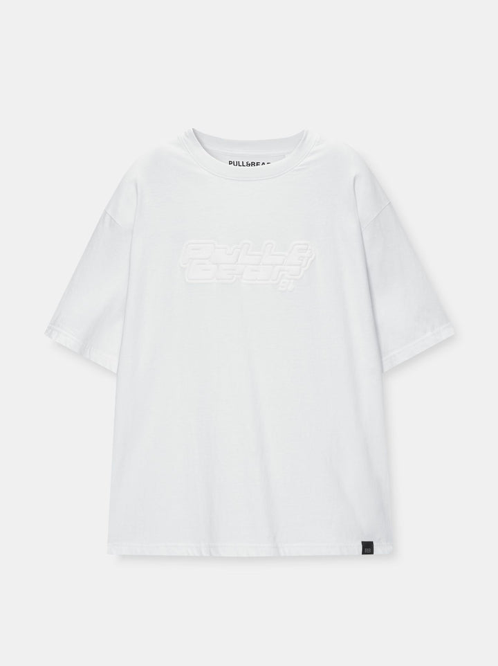 Moudda PULL & BEAR - T-Shirt Demi-Manches Logo Pull&Bear Variation Future - Tunisie 2