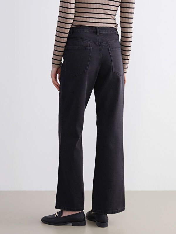 Moudda LC Waikiki - Pantalon en jean tissé cv pour Femmes - Tunisie 4