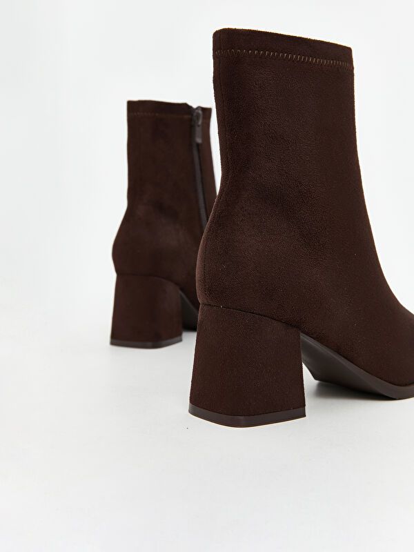 Moudda LC Waikiki - Bottes à talons Femme Brun foncé - Tunisie 5