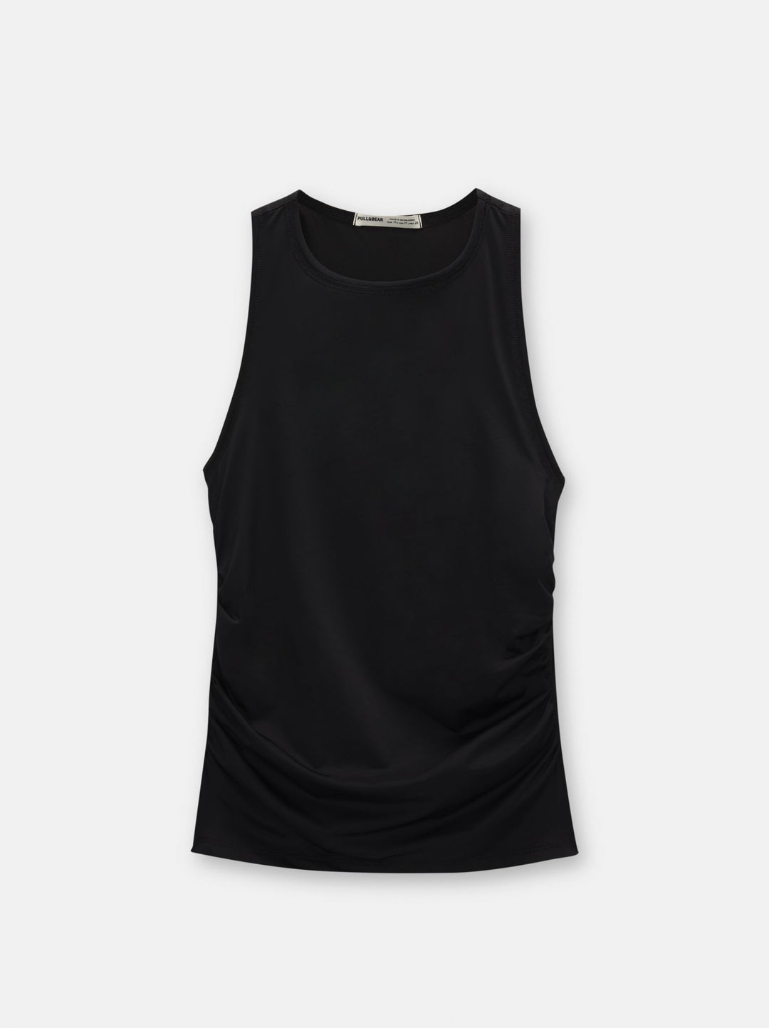 Moudda PULL & BEAR - Body Top Sans Manches Polyamide Froncé Latéral - Tunisie 1