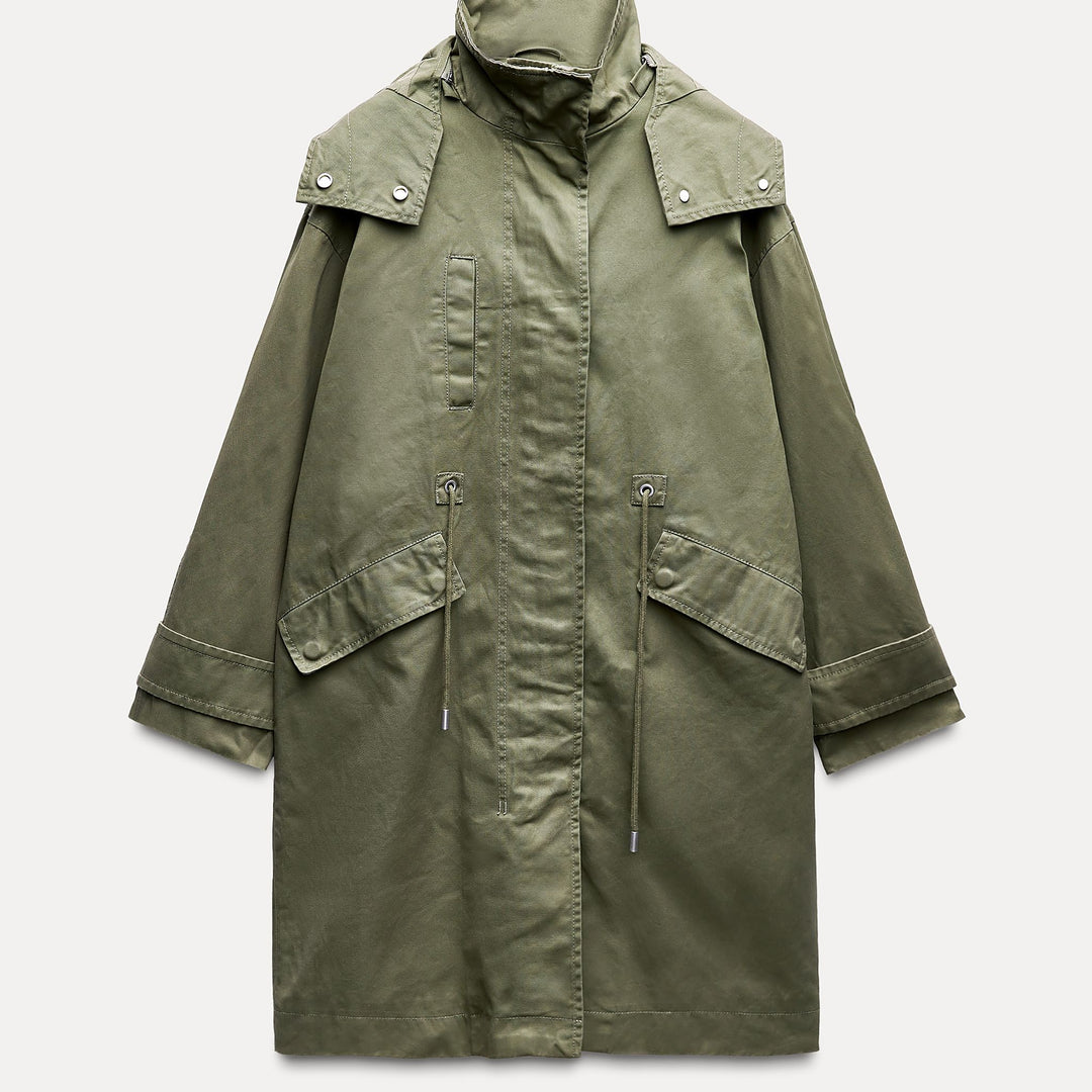 Moudda ZARA - Parka longue coton Nich - Tunisie 1