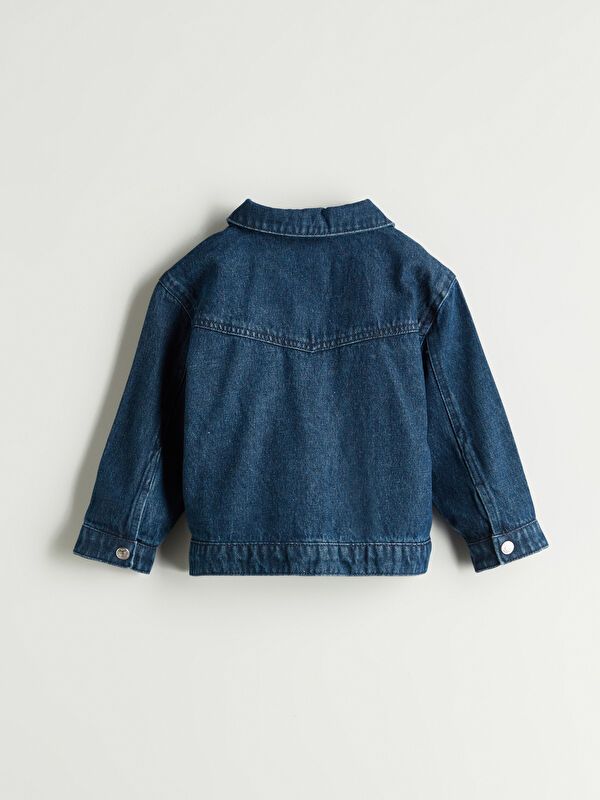 Moudda LC Waikiki - Manteau tissé en denim Fille Rodéo noir - Tunisie 4