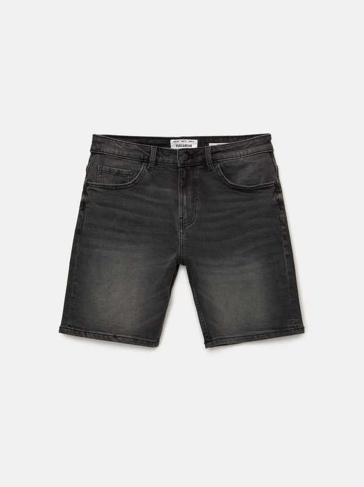 Moudda PULL & BEAR - Bermuda Denim Slim Basique JM - Tunisie 4