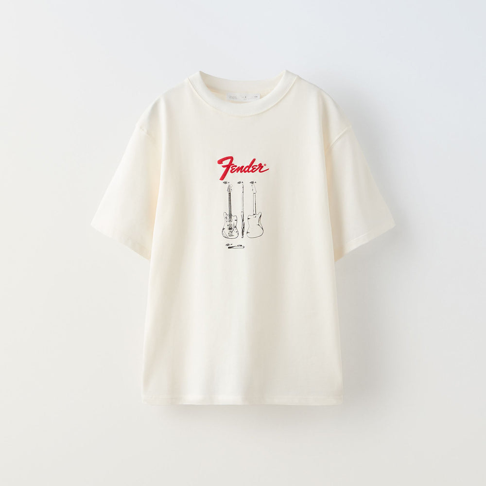 Moudda ZARA - T-shirt imprimé guitares Fender - Tunisie 2