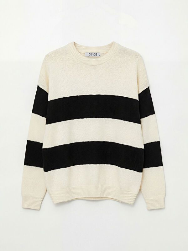 Moudda LC Waikiki - Pull rayé en tricot - Tunisie 4