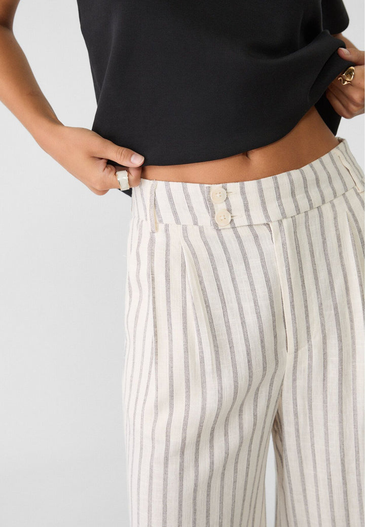 Moudda STRADIVARIUS - Culotte Rustique à Rayures - Tunisie 4