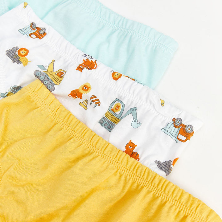 Moudda LC Waikiki - Slip jersey Garçon Imprimé écru - Tunisie 3