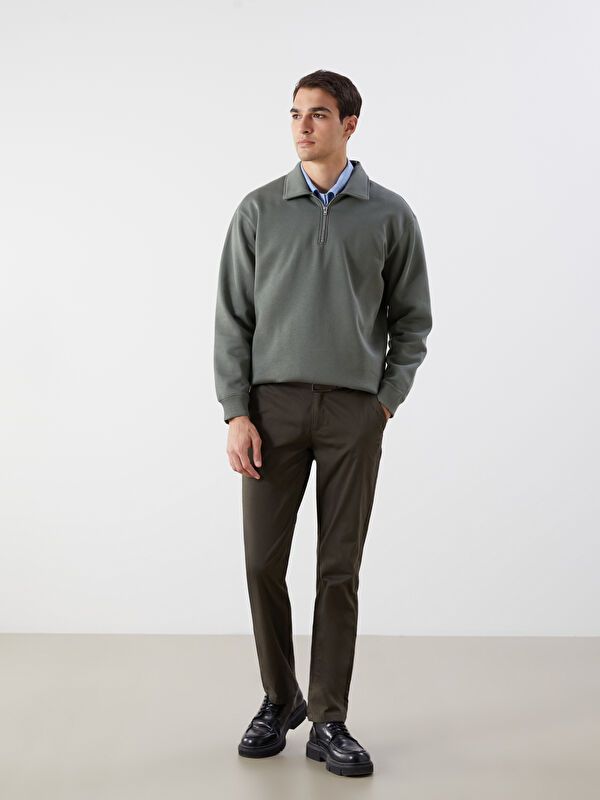 Moudda LC Waikiki - Sweatshirt en jersey Homme Vert terne - Tunisie 2