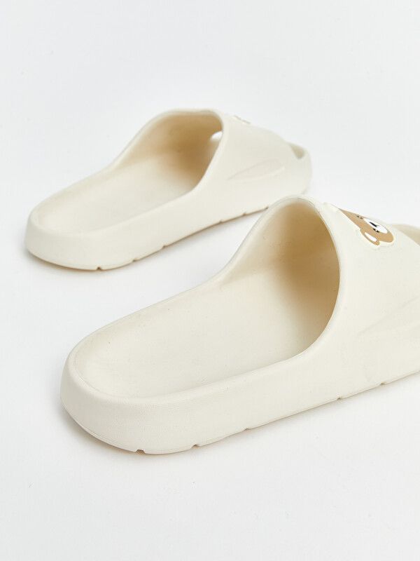 Moudda LC Waikiki - Pantoufles pour Fille couleur Beige clair - Tunisie 5