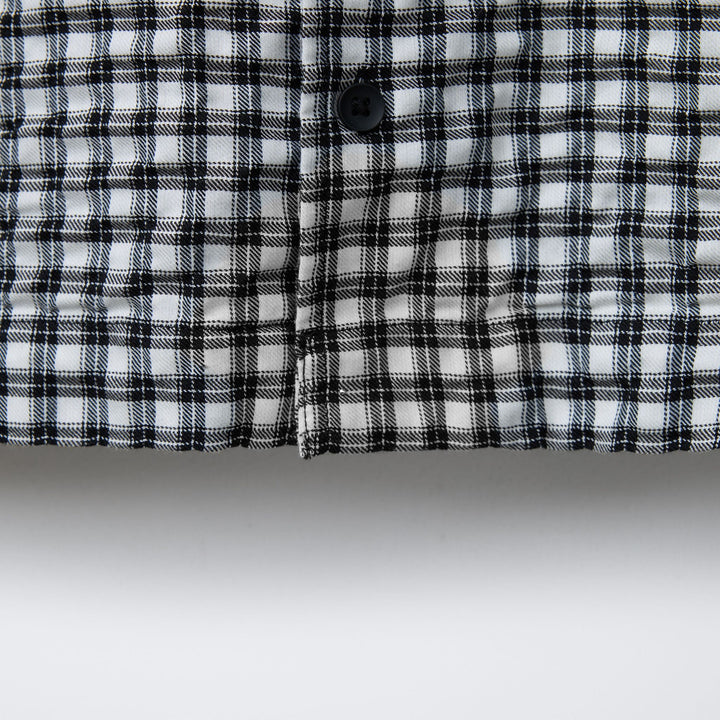 Moudda ZARA - Chemise - Carreau Froissé & Noir/Blanc - Tunisie 4