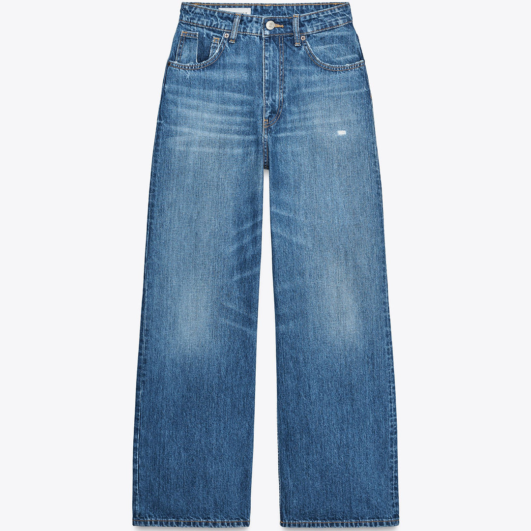 Moudda ZARA - Pantalon Relax Oversize - Taille Haute & Déchiré AGA - Tunisie 1