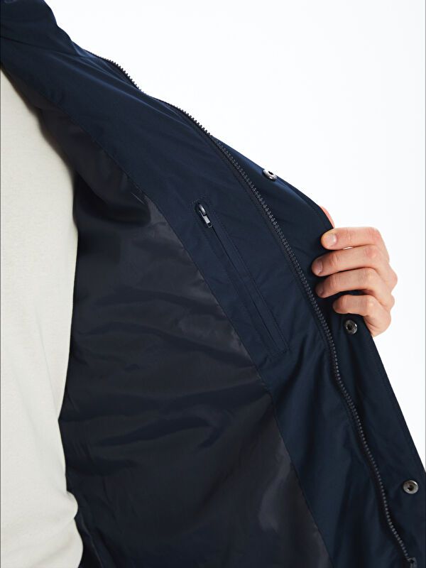 Moudda LC Waikiki - Manteau matelassé en nylon Homme Marine - Tunisie 4