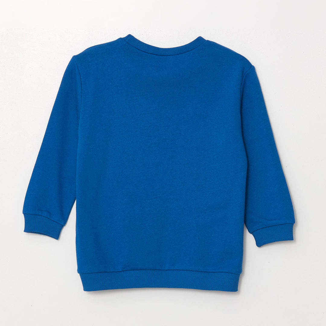 Moudda LC Waikiki - Sweatshirt en jersey Garçon Bleu moyen - Tunisie 2