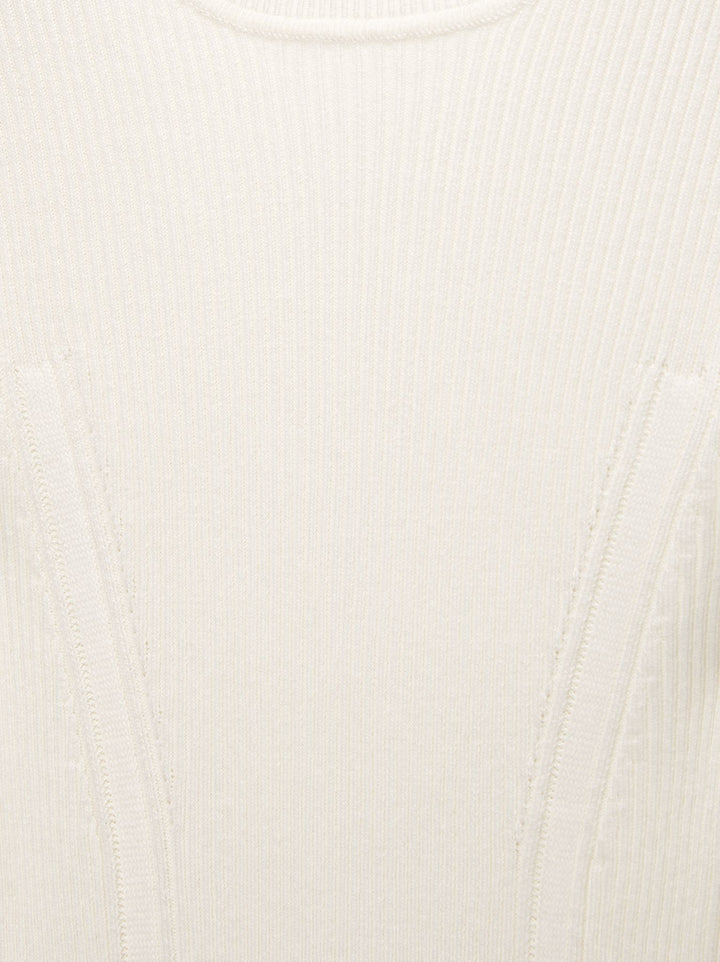 Moudda PULL & BEAR - Pull Basique Côtelé Col Carré Viscose - Tunisie 4