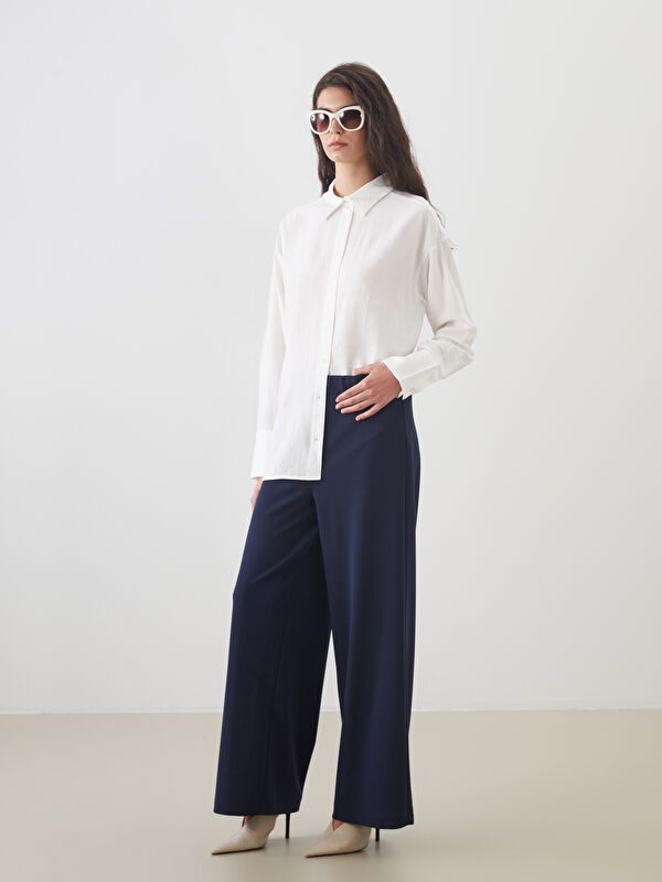 Moudda LC Waikiki - Pantalon en jersey Femme Marine - Tunisie 1