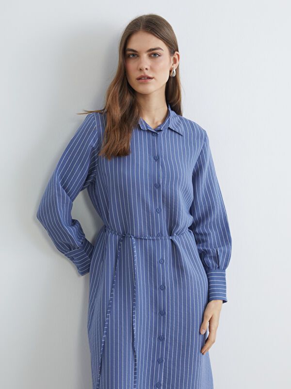 Moudda LC Waikiki - Robe manches longues en tissu pour Femme - Tunisie 2