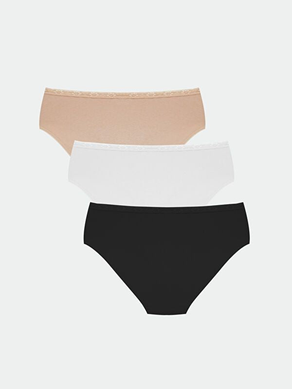 Moudda LC Waikiki - Slip basique Femme Rose nude - Tunisie 2