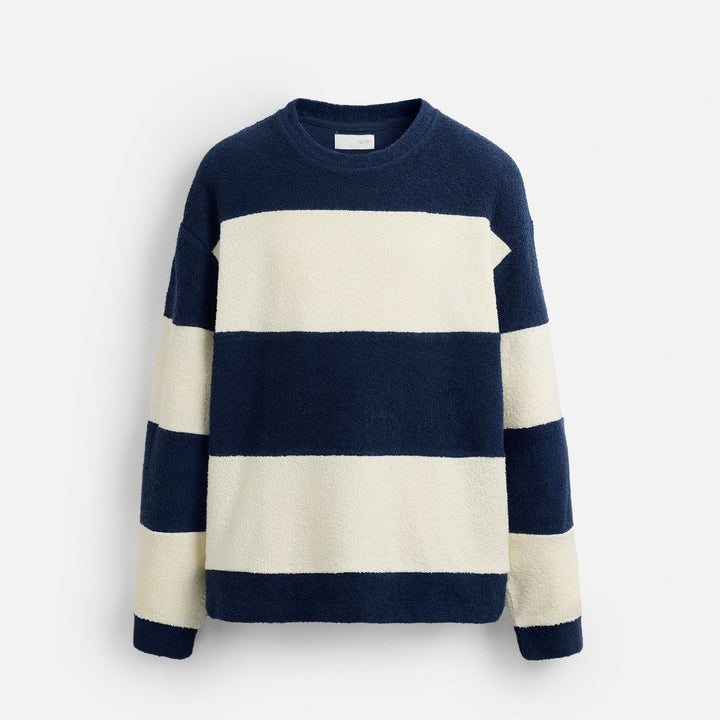 Moudda ZARA - Sweat - Serviette & Rayures (Bleu & Vert) - Tunisie 1
