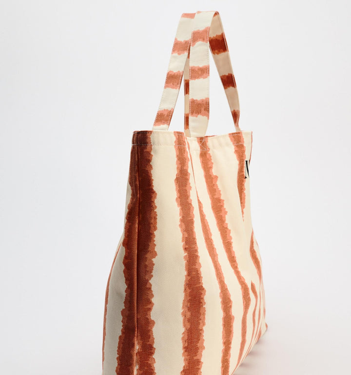 Moudda ZARA - Sac shopper maxi rayé édition limitée - Tunisie 1