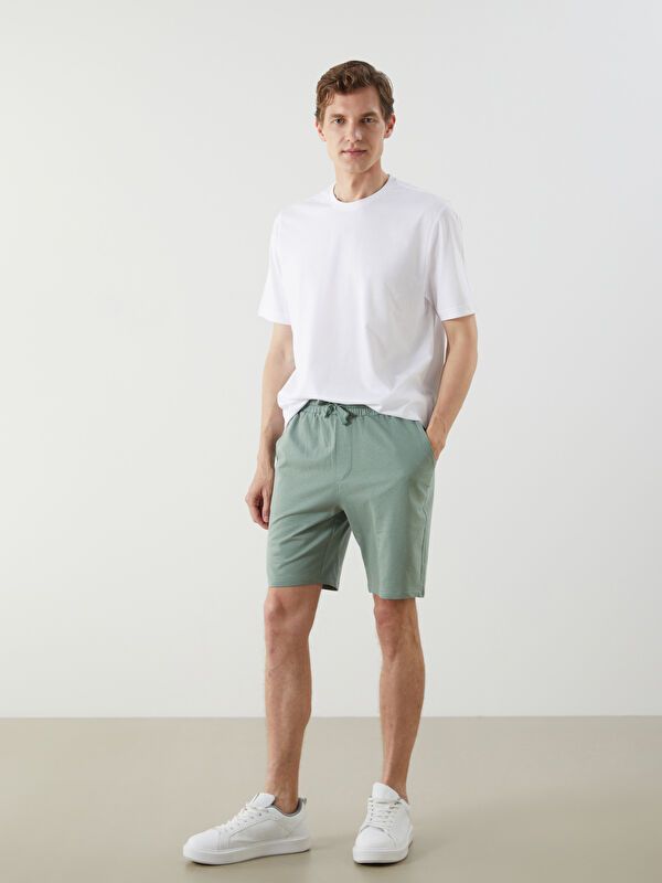 Moudda LC Waikiki - T-shirt jersey col rond manches courtes Homme Buxe blanc - Tunisie 2