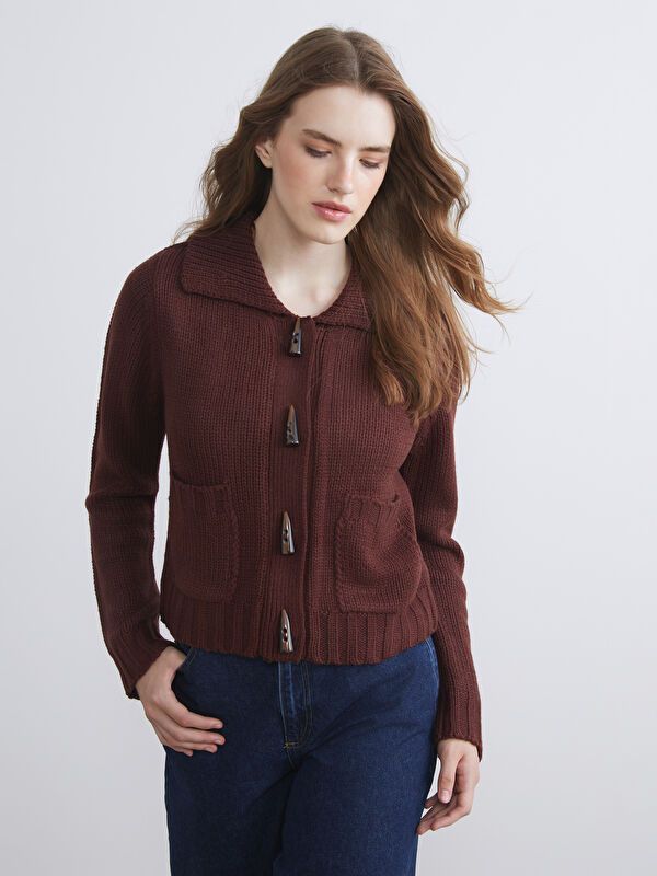 Moudda LC Waikiki - Cardigan mi-saison en tricot pour Femme - Tunisie 1